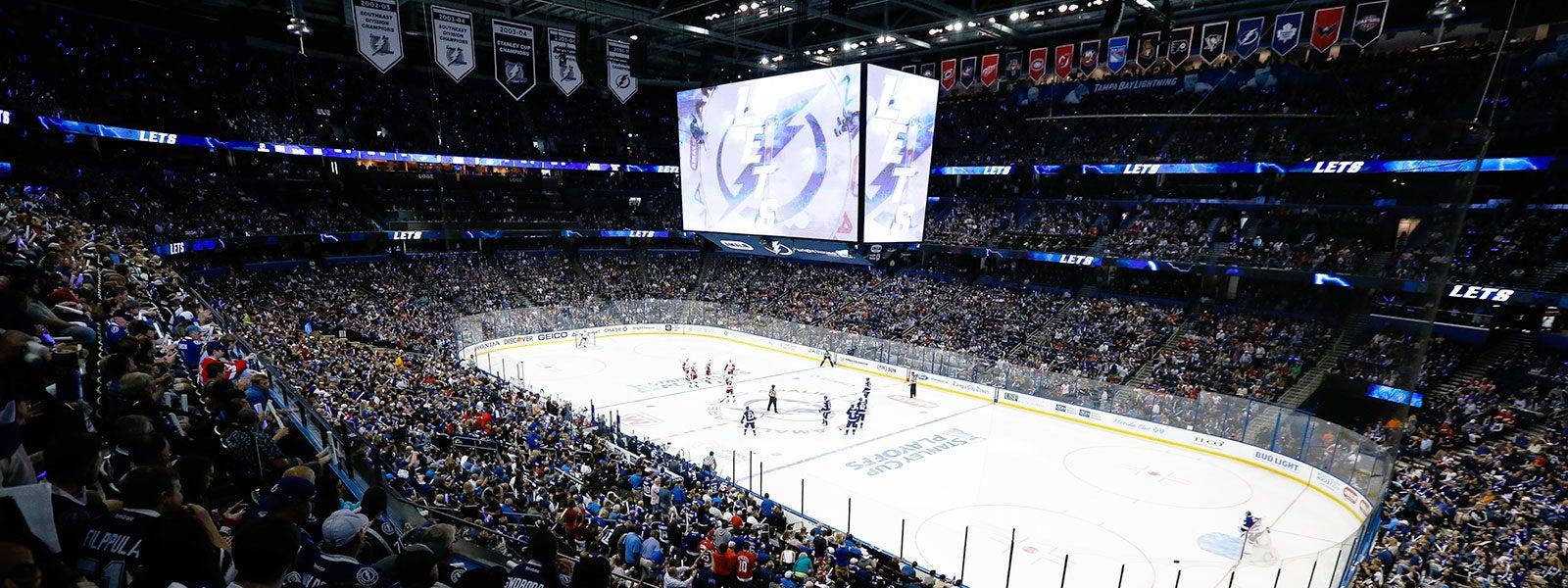 Montreal Canadiens at Tampa Bay Lightning (Game 1, Tampa Bay Home Game 1)